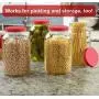 2 Pack - 1 Gallon Glass Jar w/Plastic Airtight Lid, Muslin Cloth, Rubber Band - Made in USA, Wide Mouth Easy to Clean - BPA Free - Kombucha, Kefir, Canning, Sun Tea, Fermentation, Food Storage 2 Pack - 1 Gallon Glass Jar w/Plastic Airtight Lid, Muslin Cloth, Rubber Band - Made in USA, Wide Mouth Easy to Clean - BPA Free - Kombucha, Kefir, Canning, Sun Tea, Fermentation, Food Storage