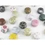 12er Messing-Tinpfands, Mini Vintage Box, Farbstoff-Blumen-Süßigkeiten-Dose, Runde DIY-Kerzenbehälter, Reisetüten, Kosmetikbehälter für Tee, Gewürze, Süßigkeiten, Geschenke