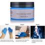 Hair Color Wax, Hair Modelling Wax, Natural Matte Temporary Hair Style Hair Cream Wax for Men and Women, Washable Hair Dye WAX (Blue)