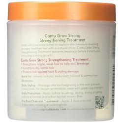 Cantu Shea Butter Grow Strong Strengthening Treatment 6 Ounce (177ml)