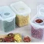 Storage Tank PP Plastic Transparent Sealed cans Food Storage Storage Tank (Size : 2.3L)