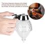 Eduton Squeeze Bottle Honey Jar Container Bee Drip Dispenser Kettle Storage Pot Stand Holder Juice Syrup Cup Kitchen Accessories (Clear)