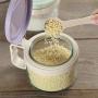 Grey990 2 in 1 Glass Seasoning Spice Sugar Jar Condiment Storage Box Kitchen Container Tool Random Color Random Color