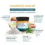 Golden Sky Naturals Natürliche Deodorantcreme mit Sandelholz-Ätheröl, Deodorant ohne Aluminium und Parabene für Männer und Frauen, 2 Unzen