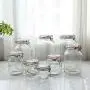 Bouteilles et bocaux en verre soufflé à plomb (PB) Made in Italy pour aliments et thé, 125ml, avec couvercle étanche. Bouteilles et bocaux en verre soufflé à plomb (PB) Made in Italy pour aliments et thé, 125ml, avec couvercle étanche.