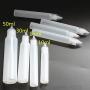 10pcs Pen shape pe plastic dropper bottle,liquid bottle with crystal cap (15ml)