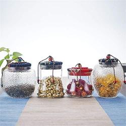 Glass Jars With Cork Stoppers For Spice Dried Fruit Home Storage Bottles 600mlB165B