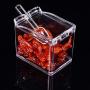 4pcs/set seasoning boxKitchen Organizer Storage Boxes Spices Seasoning Jar Transparent Sugar Salt Bottle Kitchen Accessories,01