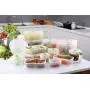 Lasting Freshness Vacuum Seal Food Storage Containers - Deep Freezer Food Sealer - Hand Held Vacuum Food System - Quick Seal Marinator - Rectangle - 19Pc - Green Color Lasting Freshness Vacuum Seal Food Storage Containers - Deep Freezer Food Sealer - Hand Held Vacuum Food System - Quick Seal Marinator - Rectangle - 19Pc - Green Color