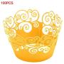 Best Design 100pcs Baking Cup Container Odorless Decoration Wedding Non Toxic, Glass Canisters Jars - Cat D, Domes In Home And Garden, Lamps In Decorative Home Candles, Glass Jars, Shower Cream