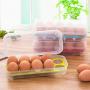 Flsell - Holder Egg - 2 Colors Plastic Egg Storage Box Boxes Organization - Boxes Jars Bottles Jars Boxes Wooden Container Plastic Storage Food Metal Fruit Rice Kitchen Holder Iron Drawer Refrige