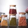 Glass Sealed Storage Jar 350Ml/500Ml/750Ml/950Ml Coffee Milk Powder Canned Grain Storage Tank Tea Candy Food Storage Tank B