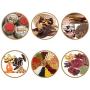 Glass Sealed Jars, Rice Boxes, Kitchen Household Grain Storage Tanks, Storage Of Spices/Coffee/Oatmeal/Kimchi