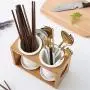 Kitchen Food Storage Jar Airtight Food Storage Kitchen Glass Jar Moisture-Proof Home Multi-Purpose Jam Bottle Cruet Scolapiatti In Ceramica Bianca Con Doppio Tubo Di Scarico