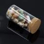 5Pcs Mini Tiny Clear Glass Jars Bottles with Cork Stoppers for Arts & Crafts, Projects, Decoration, Party Favors
