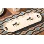 Mini Spice Jars European ceramic seasoning jar three-piece suit combination creative kitchen supplies