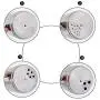 Bouteille à Sel Rotative en Acier Inoxydable JUSTDOLIFE - 3 Pièces (Sel, Sucre, Épices) Bouteille à Sel Rotative en Acier Inoxydable JUSTDOLIFE - 3 Pièces (Sel, Sucre, Épices)