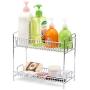 2-Tier Standing Rack EZOWare Kitchen Bathroom Countertop Storage Organizer Shelf Holder Spice Rack