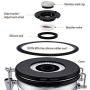 Tiakino Airtight Coffee Canister Stainless Steel Container Coffee Ground Vault Jar with Valve for Kitchen