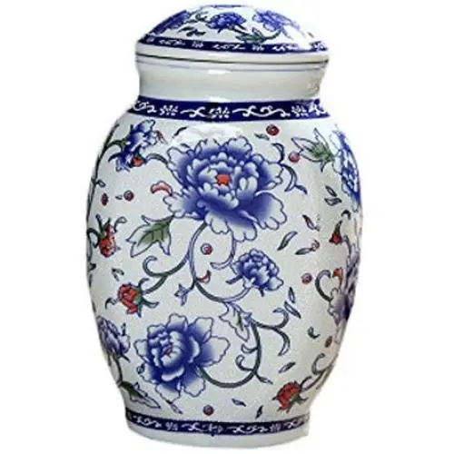 Goddness Bar Exquisite Storage Jars Ceramic Pots Tea Coffee Canisters (Style 07) – Exquisite Keramikbehälter von Goddess Bar zur Aufbewahrung von Tee, Kaffee und anderen Lebensmitteln. Stil 07.