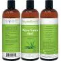 Gel d'Aloe Vera (8 oz) - Gel Apaisant Ultra Hydratant à Presse Froide pour le Visage et le Corps - Idéal pour les Soins Après-Soleil - Fabriqué aux États-Unis Gel d'Aloe Vera (8 oz) - Gel Apaisant Ultra Hydratant à Presse Froide pour le Visage et le Corps - Idéal pour les Soins Après-Soleil - Fabriqué aux États-Unis