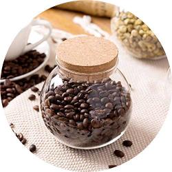 Kitchen Storage Containers Tea Coffee Sugar Jar Bottle Glass Cereal Container Food Storage Bottle Jar Home Organizer
