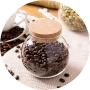 Kitchen Storage Containers Tea Coffee Sugar Jar Bottle Glass Cereal Container Food Storage Bottle Jar Home Organizer