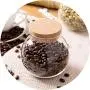 Kitchen Storage Containers Tea Coffee Sugar Jar Bottle Glass Cereal Container Food Storage Bottle Jar Home Organizer