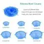 LZSDLP 6 PCS Magic Silicone Stretch Lids, Reusable Bowl Lids Food Cover Wrap, BPA-Free Food Storage Cover for Platters, Dishes, Jars, Bowls, Pot and Fruits (White) LZSDLP 6 PCS Magic Silicone Stretch Lids, Reusable Bowl Lids Food Cover Wrap, BPA-Free Food Storage Cover for Platters, Dishes, Jars, Bowls, Pot and Fruits (White)