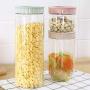 WANGLX ST Storage Jar Food Storage Container Pantry Durable Seal Pot Cereal Storage Containers Dry Foods Liquids Clear Containers