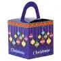 BLagenertJ 20Pcs Christmas Candy Paper Box Candy Cookie Handled Carrier Gift Packaging Bag for Xmas Supplies Decor Blue BLagenertJ 20Pcs Christmas Candy Paper Box Candy Cookie Handled Carrier Gift Packaging Bag for Xmas Supplies Decor Blue