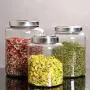 Glasbehälter, luftdicht, Küchen-Lebensmittelfässer, zur Aufbewahrung von Gewürzen/Hafer/Müsli/Reis