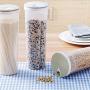 Plastic Food Grain Container Noodle Box Nut Cereal Bean Kitchen Jar