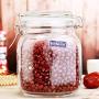 QIANZICAI Tea Cans, Red Persimmon Ceramic Storage Jars, Everything Goes Well, Creative Gifts, Gifts/Ornaments Tea Ceremony Accessories (Color : 1)