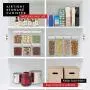 DW?LLZA KITCHEN Airtight Food Storage Containers with Lids ? 4 Piece Set/All Same Size - Medium Air Tight Clear Plastic Pantry & Kitchen Container for Chips & Snacks BPA-Free - Keeps Food Fresh & Dry