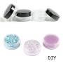 Tiny Sample Containers 3 Gram Sample Jars 100pcs Makeup Sample Containers with Lids