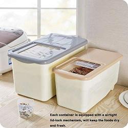 Kitchen Food Storage Jar Airtight Food Storage Cereal Storage Containers with Airtight Lids, BPA Free & Food Grade Plastic, Keeping The Foods Dry and Fresh, Saving Space In The Kitchen.