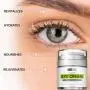Augencreme – Reduziert Augenringe, Schwellungen und Tränensäcke – Effektive Anti-Aging-Behandlung – Anti-Aging-Augen Gel mit Hyaluronsäure, Gotu Kola Extrakt, Koffein – Erfrischender Augen Serum