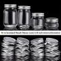 24er Mason Jar Deckel Silikon Dichtungen, Regular Mouth, Abdichtend, Sicherer Lagerung, Fest Deckel