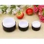 6Pcs Black Plastic Cosmetic Cream Bottles Empty Refillable Makeup Sample Nail Powder Facial Cream Eye Cream Storage Container Vial Pot Jars(15g/0.5oz) 6Pcs Black Plastic Cosmetic Cream Bottles Empty Refillable Makeup Sample Nail Powder Facial Cream Eye Cream Storage Container Vial Pot Jars(15g/0.5oz)