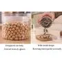 NACEO Plastic Food Storage Containers with Lids, Round Fresh-Keeping Airtight Containers, Whole Grain Storage Jar Food Storage Container Set NACEO Plastic Food Storage Containers with Lids, Round Fresh-Keeping Airtight Containers, Whole Grain Storage Jar Food Storage Container Set