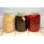 Kelley Allzweck Glas Mason Jar Ideal für Kombucha Tee Flaschen mit Kunststoffdeckel Fermentation Ausgezeichnet 1 Gallon Lagerbehälter Kilner Fido Versiegelte Luftdichte Liner Klar 100%