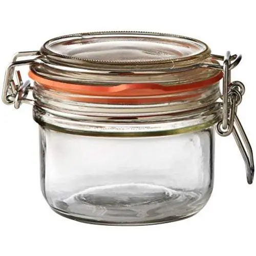 Kilner Rundschließglasbehälter, 4-Fl Oz

Kilner-Rundschließglas mit Clipverschluss, 4 Fl. Oz.