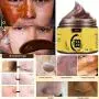 Maske zur Entfernung von Mitessern, Abschmelzende Maske mit Kräutern und Ginseng, Peeling-Maske zur Tiefenreinigung für Gesicht, Reinigungs- und Tiefenreinigungsmaske für alle Hauttypen, 120g