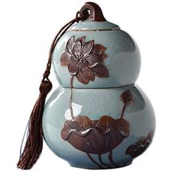 Goddness Bar Japanese-Style Storage Pots Tea Coffee Canisters Ceramic Jars(Style 07)