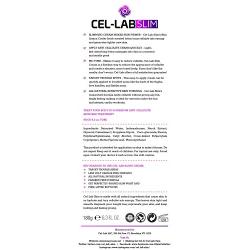 Cel-Lab Slim Blue Lemon Cooler Cellulite Cream for Sensitive Skin 6.3 Fl. Oz.