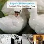 Bouteilles d'égouttement sphériques en céramique résistantes à l'air avec couvercle, décoration d'intérieur rustique, organisation et rangement de la cuisine pour thé, collations, sucre, café, épices, 3L Bouteilles d'égouttement sphériques en céramique résistantes à l'air avec couvercle, décoration d'intérieur rustique, organisation et rangement de la cuisine pour thé, collations, sucre, café, épices, 3L