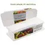 Food Storage Containers, 3 x 1.5L Fridge Organizer Case with Removable Drain Plate, Tray to Keep Fruits, Vegetables, Meat, Fish etc. Out of The Drippings Food Storage Containers, 3 x 1.5L Fridge Organizer Case with Removable Drain Plate, Tray to Keep Fruits, Vegetables, Meat, Fish etc. Out of The Drippings