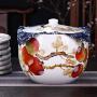 Keramik-Glasbehälter für Tee und Kuchen, Dichtglas für Tee-Lagerung, Haushaltsaccessoires, Restaurant-Teespeicher, dekorativer Behälter, mehrfarbig, 1724,525 cm