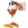 Rely2016 200ML Acrylic Honey Dispenser Syrup Dispenser Juice Jar Storage Pot Container
